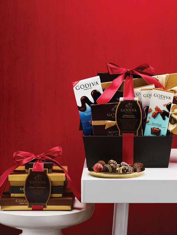 SWEET SURPRISE GIFT TOWER Sweeten someone s season with our top-rated chocolate tower.