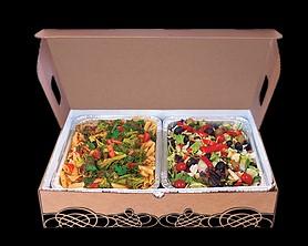 Banquet To-Go Customize your banquet to-go with Entrees, Sides, Salad, Bread Choice, Hors d oeuvres & desserts. Ideal when servers are not needed.