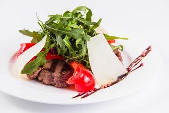 LUNCH/DINNER DELUXE 48,00 per person Pasta with fresh vegetable sauce Buffalo mozzarella Roast Beef with