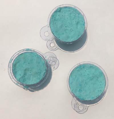5 of 8 9/14/2018, 8:37 AM Figure 5. Fill up three bath bomb molds using the bath bomb mixture, continually pressing down on the mixture while you fill the mold. 9. Once you have finished your normal recipe batch bombs, continue with the extra cornstarch ones.