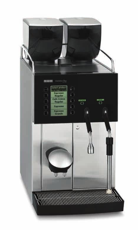 Evolution Plus: version with Autosteam Pro. Autosteam Pro With the new Autosteam Pro deve l opment, you can heat or froth milk at the touch of a button, whenever you need it.