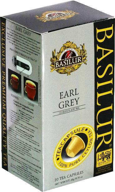 Brewed within seconds with just a press of a button, Basilur tea is now presented to you in (Nespresso compatible) tea capsules with added convenience.