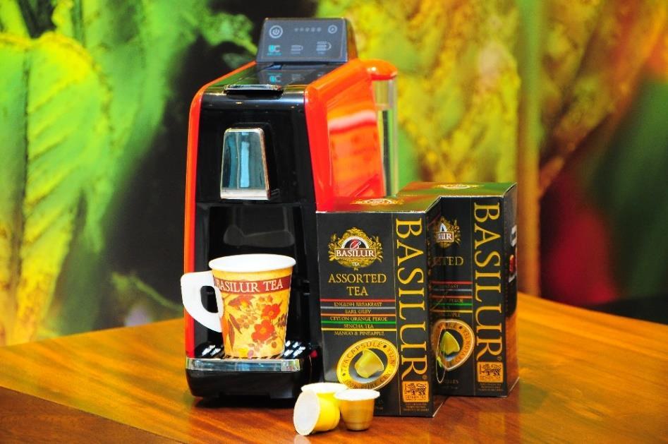 Brewed within seconds with just a press of a button, Basilur tea is now presented to you in (Nespresso compatible) tea capsules with added convenience.
