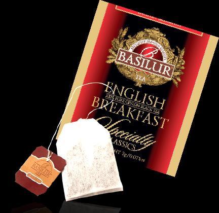 Basilur Individually wrapped double chamber Tea Bags