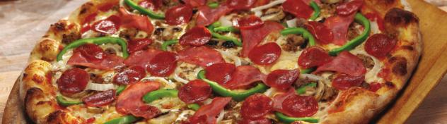SPECIALTY PIZZAS SLICE MED 12 LG 16 Johnny s Deluxe Loaded to the Max! 4.29 15.99 22.