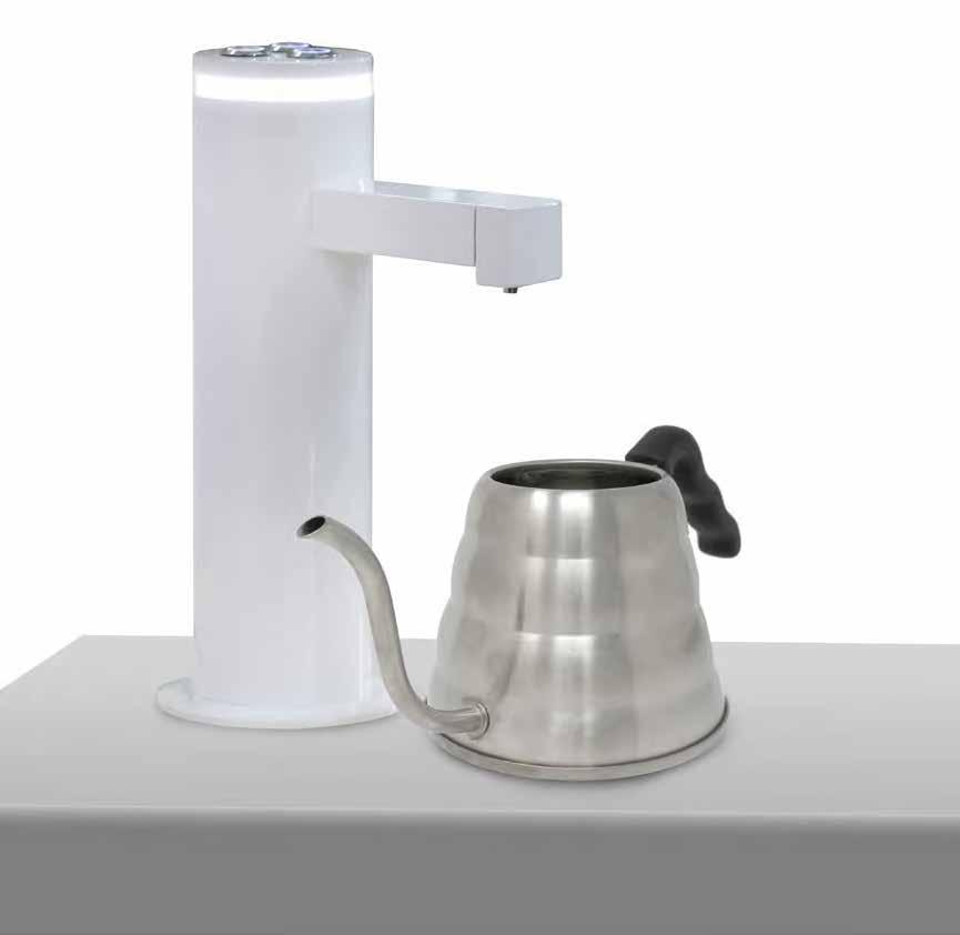 Corinth Perfect hot water at the touch of a button COR1W30 (Shown with brew kettle -