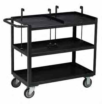 OMSCP Pneumatic Wheels Service Carts for 11.35 Liter Dispensers MODEL # DESCRIPTION HEIGHT x WIDTH x DEPTH OMSCP Cart, Service with Pneumatic Tires 89.53cm x 91.44cm x 50.
