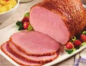 Bacon Boneless Ham Cal/Serving 2.75-3.25 6-8 110 / 3 oz. 2.75-3.25 6-8 100 / 3 oz. 1 2-5 110 / 3 oz. 3 6-8 160 / 4 oz.