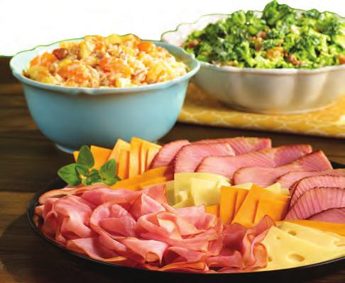 Meat Tray plus sliced cheeses, lettuce, tomatoes and breads (510-780 Cal) $7.29 pp $5.29 pp Signature Salads $7.99 / lb.