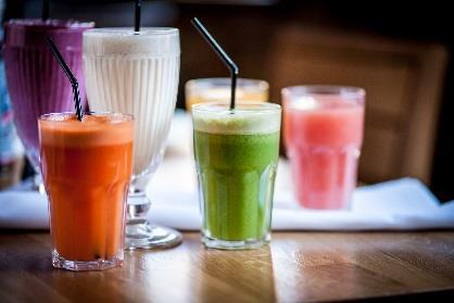 Filter Coffee or a Selection of Teas Glass of Fresh Juice Drinks