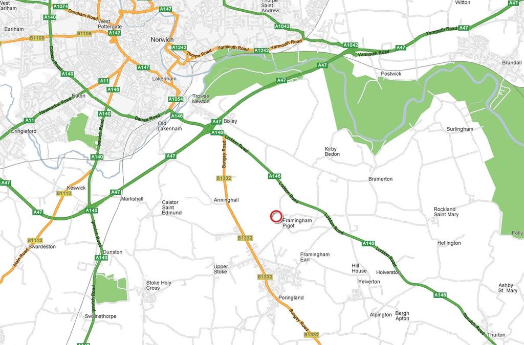 How to Find Us Brasted s is situated in the village of Framingham Pigot, 4 miles south of Norwich from the A47