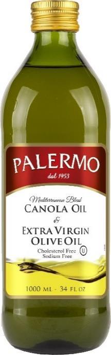 8 279 669 Palermo Blend Oil - (80% Canola & 20% EVOO) 34
