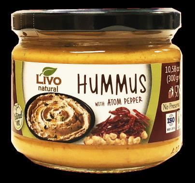 7 378 3150 Livo Natural Hummus Chipotle 10.