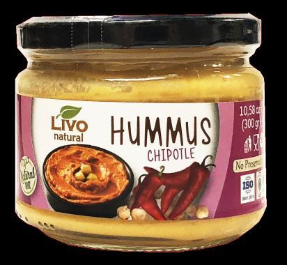 7 378 3151 Livo Natural Hummus Atom Pepper