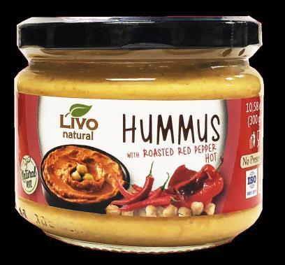 7 378 3153 Livo Natural Hummus Caramelized