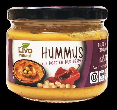 7 378 3105 Livo Natural Hummus Curry 10.