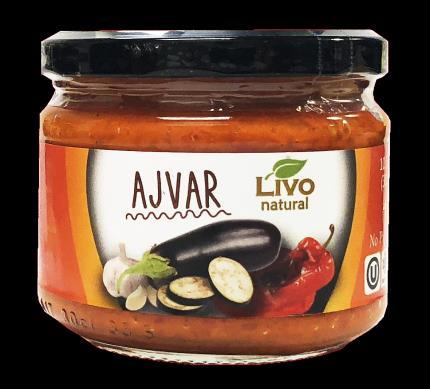 Dip Sauce 3107 Livo Natural Ajvar 10.