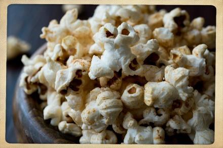 Homemade Spiced Popcorn Forget the microwave stuff, buy a bag of kernels and pop it yourself. You can then season the popcorn either sweet or savoury!