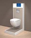 DISPLAY Villeroy&Boch Display Elements T-display, half height Accommodates two half suites, each