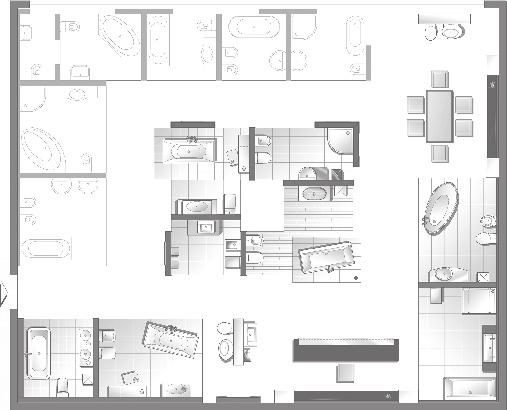 DISPLAY Brand Space Floor plan size XL with The House of