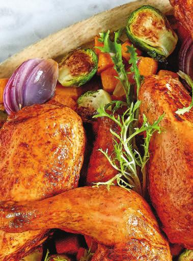 THE BASICS Whole Roast Chicken I recommend a simple spice rub of salt,
