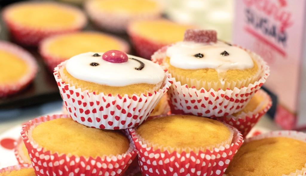 RECIPE ONE RED NOSE CUPCAKES Whip up a batch of these little beauties and you ll be fighting off the donations come cake o clock.