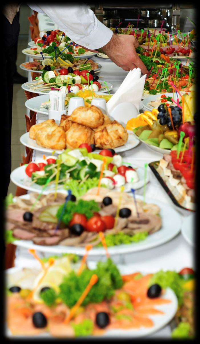Wedding Dinner Buffet Minimum 50 guests, if less then 50 guests in attendance add $1.50 per person to the menu price THE GRAND HILTON 65.