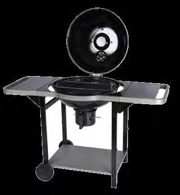 cooking cover Enamelled steel hearth with aeration and ashpan