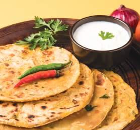 5% max Suitable for making all types paratha.