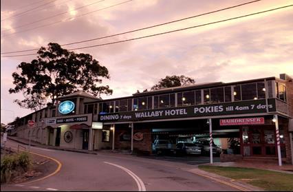 WELCOME THE HISTORIC WALLABY HOTEL IS ONE OF THE OLDEST AND MOST CLASSIC HOTELS IN QUEENSLAND.