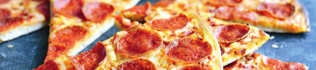 Pizzas 30cm 40cm 50cm BASE: Tomate y queso / Tomato & cheese... 5,50 10,00 13,00 Cada ingrediente / Each ingredient.