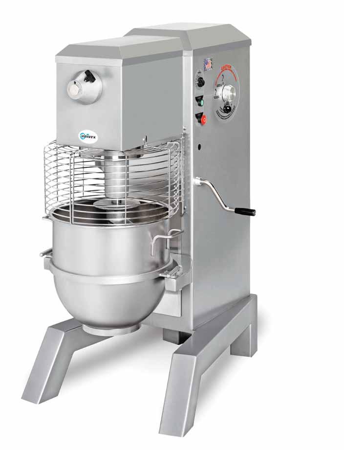 PLANETARY MIXERS SRM60+PM Our NEW SRM60+PM is designed specifically with the pizza maker in mind.