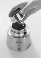 Discard the hot water once the espresso maker automatically cuts off. OPERATION OF YOUR BREVILLE CAFFEO ESPRESSO MAKER 1.