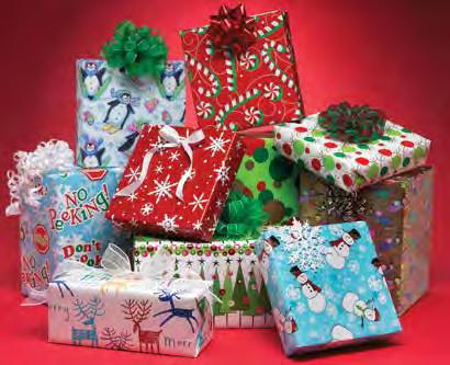 Tis the Season For Beautiful Gifts F402 MYSTERY CHRISTMAS ROLL WRAP 2-PACK 2 PACK $16 VALUE FOR ONLY $10!