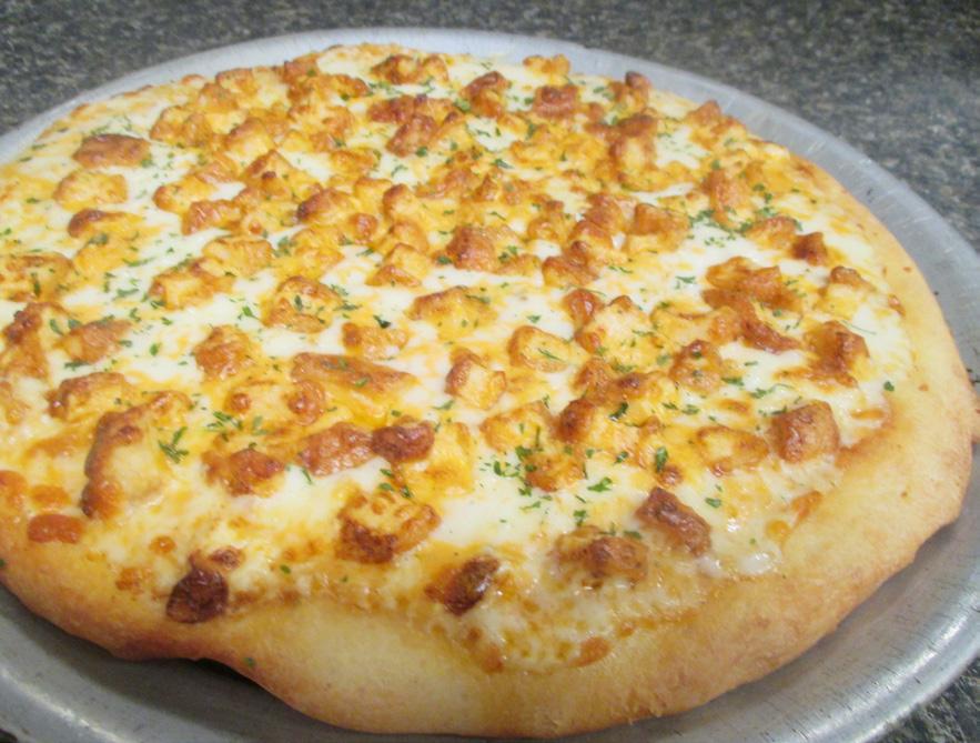 10 to 12 INCH HAND STRETCHED PIZZA Cheese Pizza ~ $8.99 Pepperoni Pizza ~ $9.
