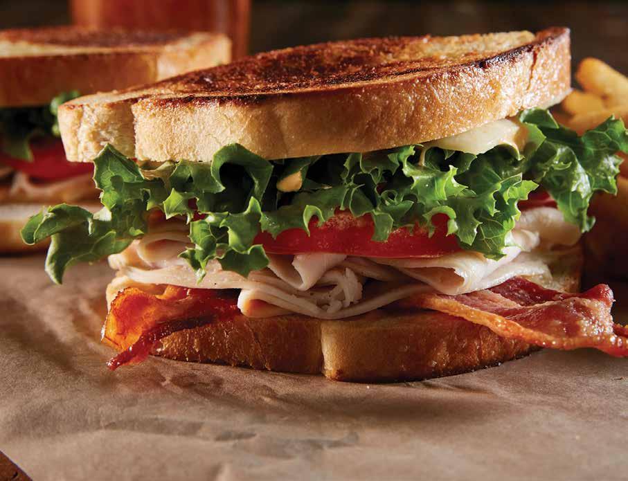 PERFECT BITES KILT CLUB BUILD YOUR OWN KILT COMBO PICK ONE ½ SANDWICH & ONE SIDE ½ KILT CLUB Grilled sourdough bread, roasted turkey, pepper jack cheese, applewood smoked bacon, lettuce, tomato and