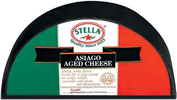 29/Lb Us-011 Asiago Stella Black Wax Wheel (2x20Lb) This traditional Italian favorite was originally developed in its namesake: the village of Asiago in northern Italy.