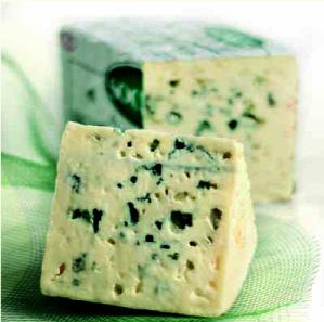A pungent blue cheese from the Cambaloucaves of