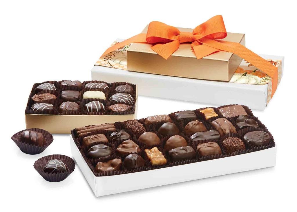 Visit sees.com for more Thanksgiving gifts. Double Decadence Double the delight.