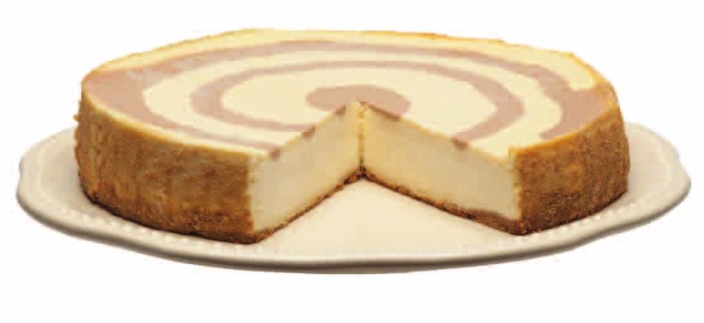 So creamy and smooth you might mistake a spoonful for ice cream. SKY HIGH NEW YORK CHEESECAKE 24121602 2/10 inch 16 cut 14 lbs. 24121202 2/10 inch 12 cut 14 lbs.
