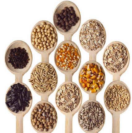 All these grains are an excellent source of vitamins, fiber, minerals, and riboflavin.