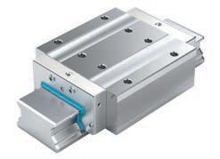 Extra-long X Height Standard height S High H Design type with flange Mounting of attachments from above and below Slimline and wide design type Mounting of attachments from above Roller guide rail