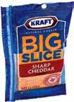 00 $1 69 Mix or Match Big Slice or Natural Cheese Slices or Cracker Barrel 7-8 oz. ~.89-~1.