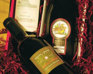 Gift boxes are shipped with a complete set of our signature Select Wines Profiles. Visit our website www.selectwinesllc.com to learn about the wines in each package.