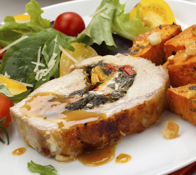 These options can also be served as plated lunches. BOURSIN STUFFED CHICKEN 23.