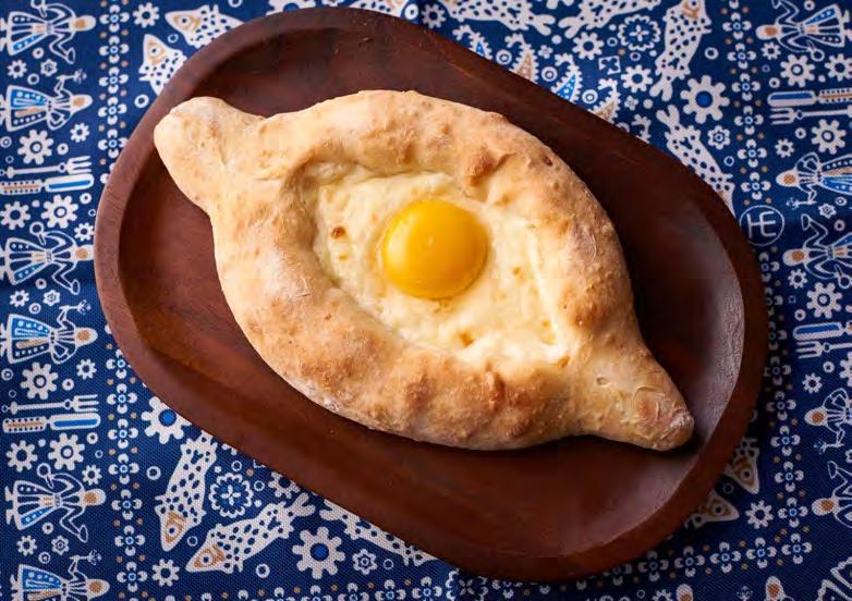 Dish of The Year Khachapuri: Rocking the (Cheese) Boat Georgian cuisine is having a moment, and leading the way is the photogenic, instagram favorite dish Khachapuri.