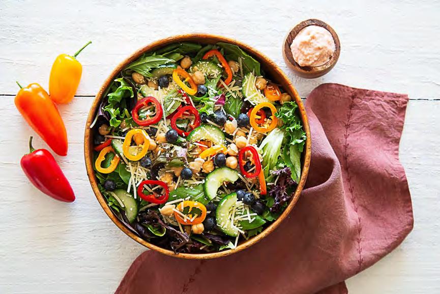 Food Trends Exotic & Robotic: New Salads for a New Year Goodbye mixed greens with balsamic vinaigrette, hello Burmese tea leaf salad! Menus are stepping up their game with globally-inspired salads.