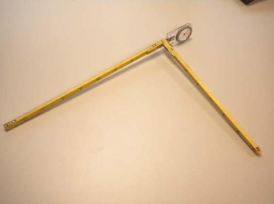 4.7. Figures Fig. 1. The woody stick-compass system used to measure the fruit positions.