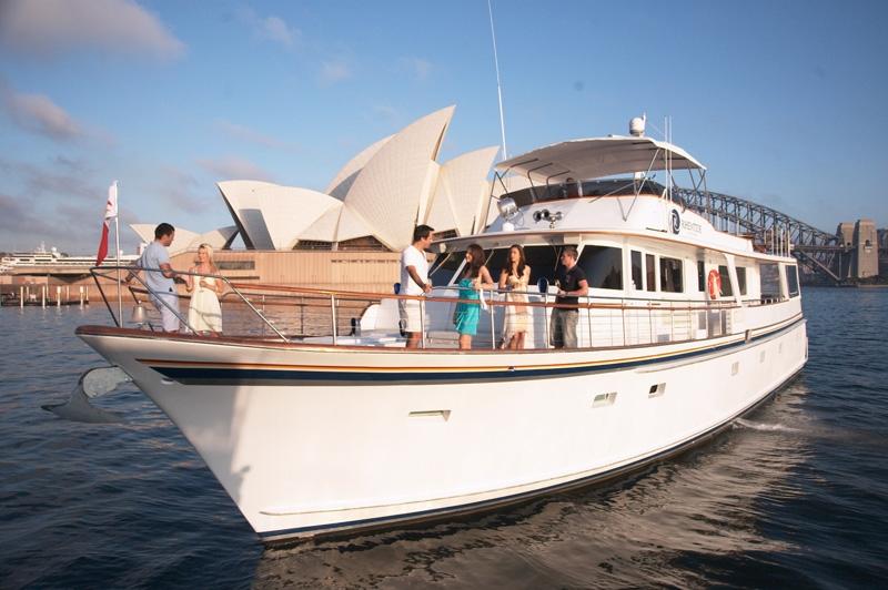 Specifications 76 foot Classic Motor Yacht Accommodates up to 45 passengers 3 deck levels Spacious front deck with lounge Open