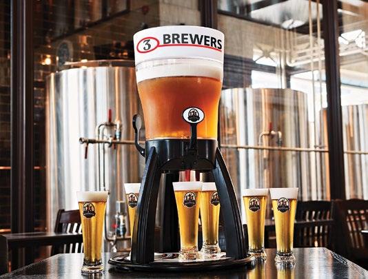 microbrewery restaurant MONTRÉAL QUÉBEC TORONTO OTTAWA 3BREWERS.CA Follow us! FALL 2018 WINTER 2019 NUM. 025 Ingredients may vary without notice.